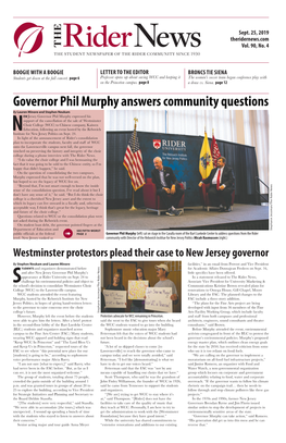 Governor Phil Murphy Answers Community Questions