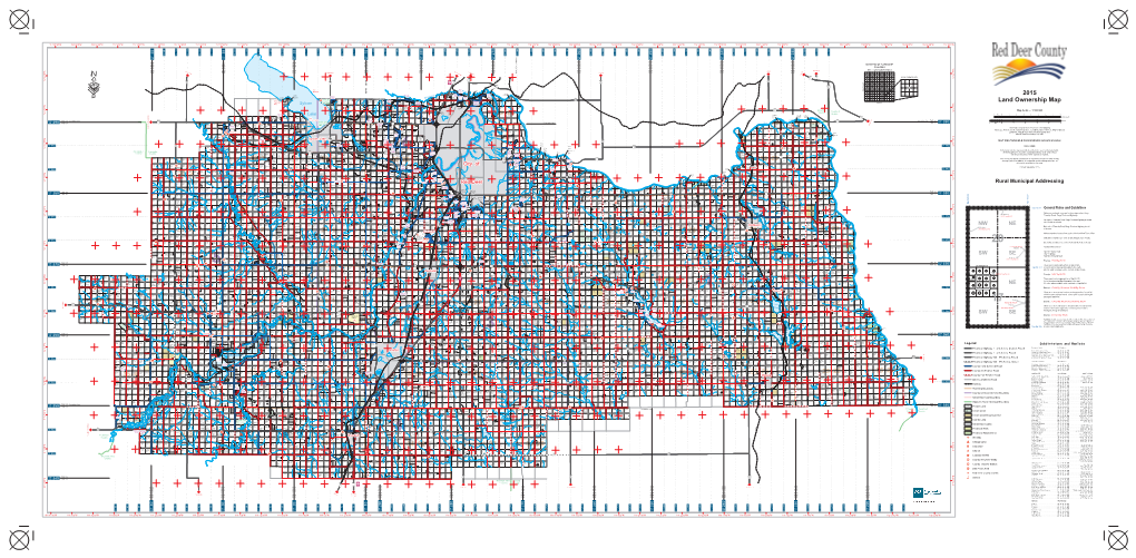 Red Deer County 2015 Land Ownership