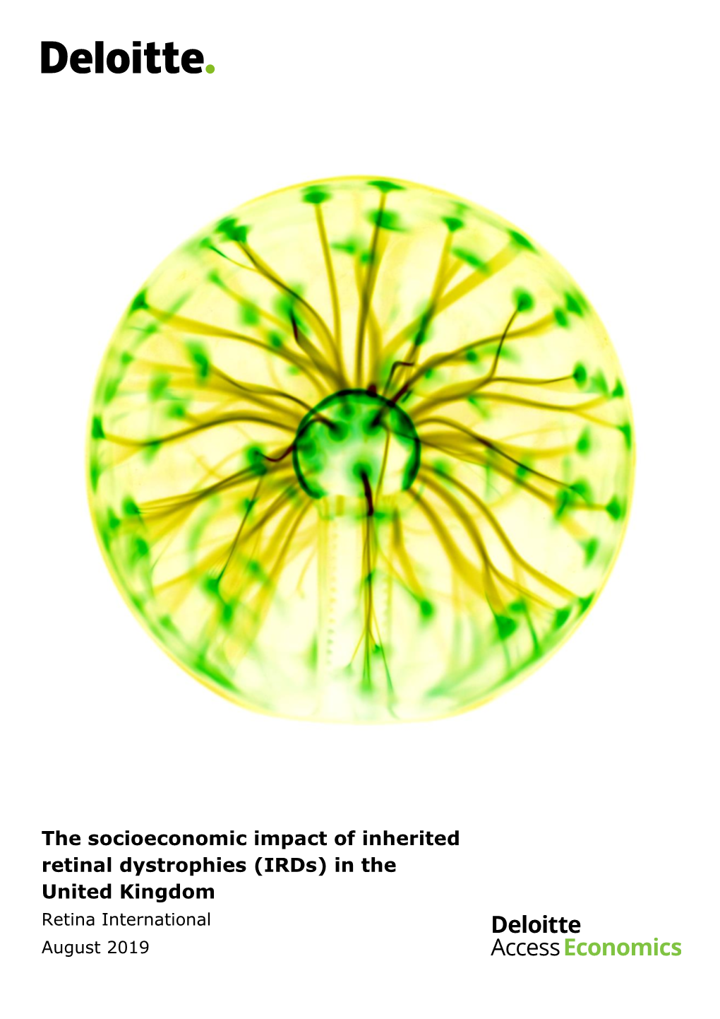 The Socioeconomic Impact of Inherited Retinal Dystrophies (Irds) in the United Kingdom Retina International August 2019