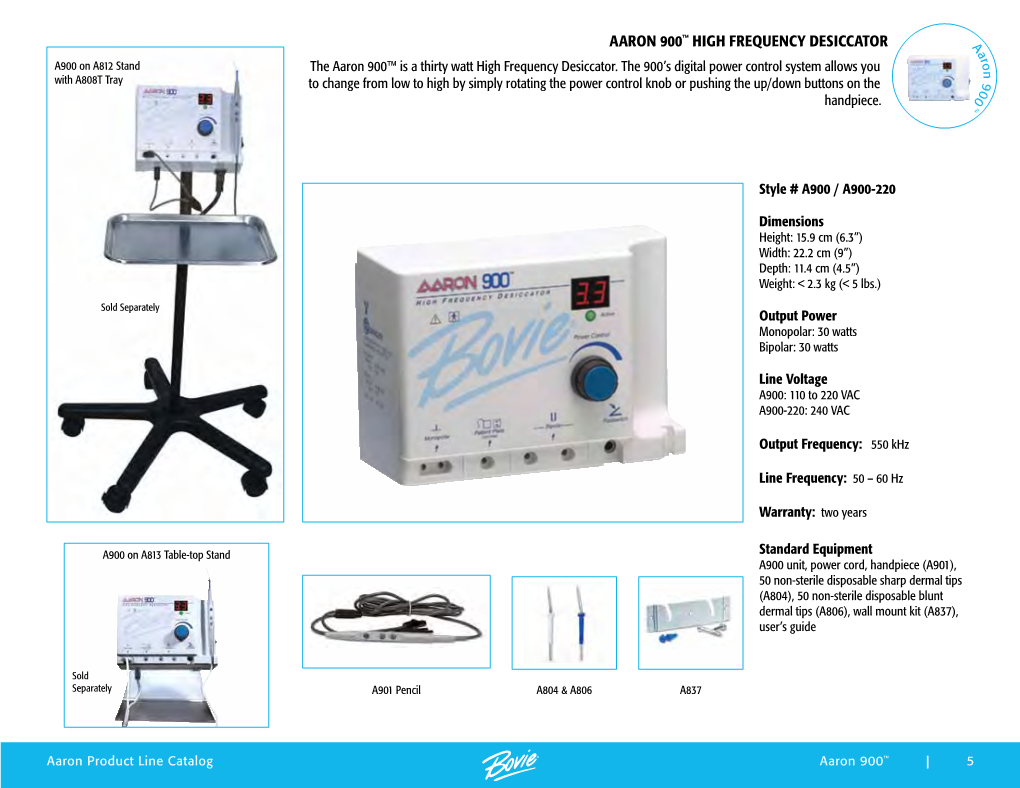 AARON 900™ High Frequency DESICCATOR