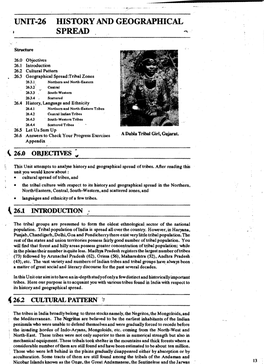 Unit-26 History and Geographical Spread