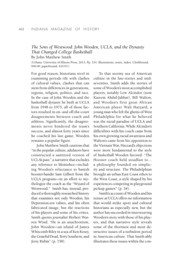 John Wooden, UCLA, and the Dynasty That Changed College Basketball by John Matthew Smith (Urbana: University of Illinois Press, 2013