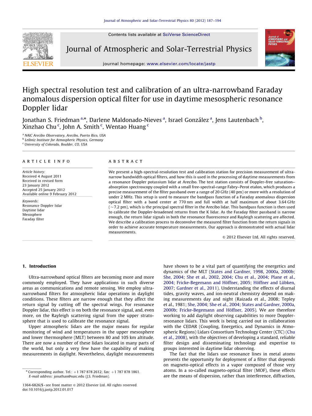 High Spectral Resolution Test and Calibration of an Ultra-Narrowband Faraday Anomalous Dispersion Optical ﬁlter for Use in Daytime Mesospheric Resonance Doppler Lidar