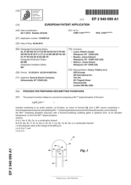 Process for Preparing Red-Emitting Phosphors