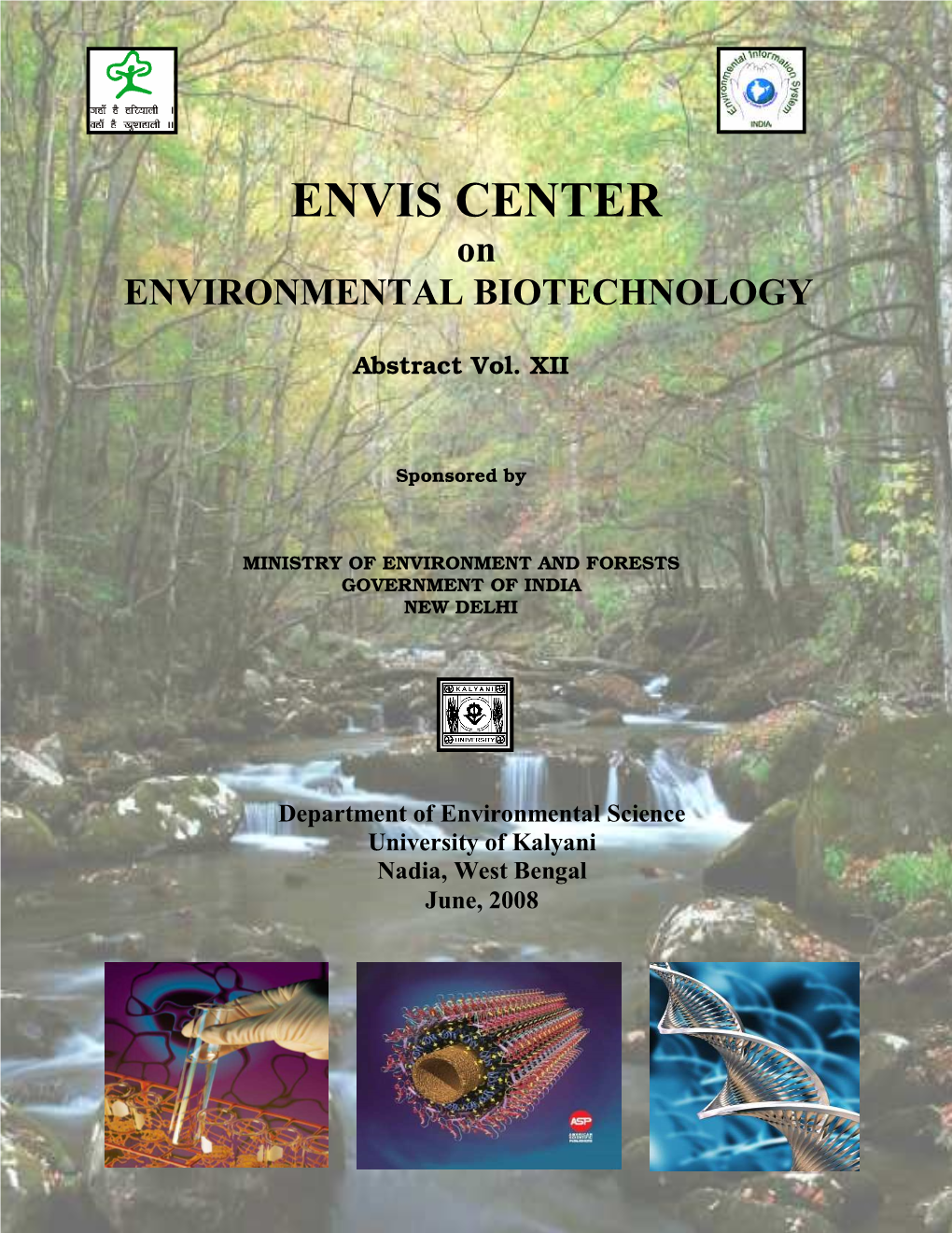 ENVIS CENTER on ENVIRONMENTAL BIOTECHNOLOGY