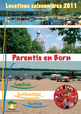 Sur La Commune De Parentis En Born, Le Sur Le Lac De Parentis
