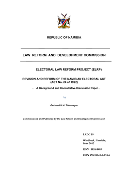 Law Reform and Development Commission