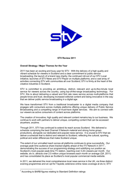 STV Review 2011