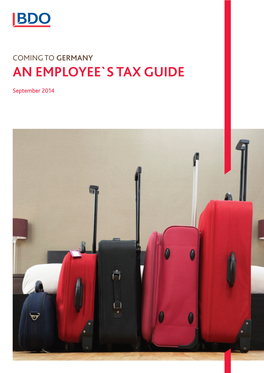 An Employee`S Tax Guide
