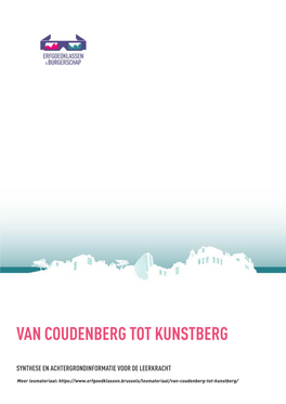 Van Coudenberg Tot Kunstberg
