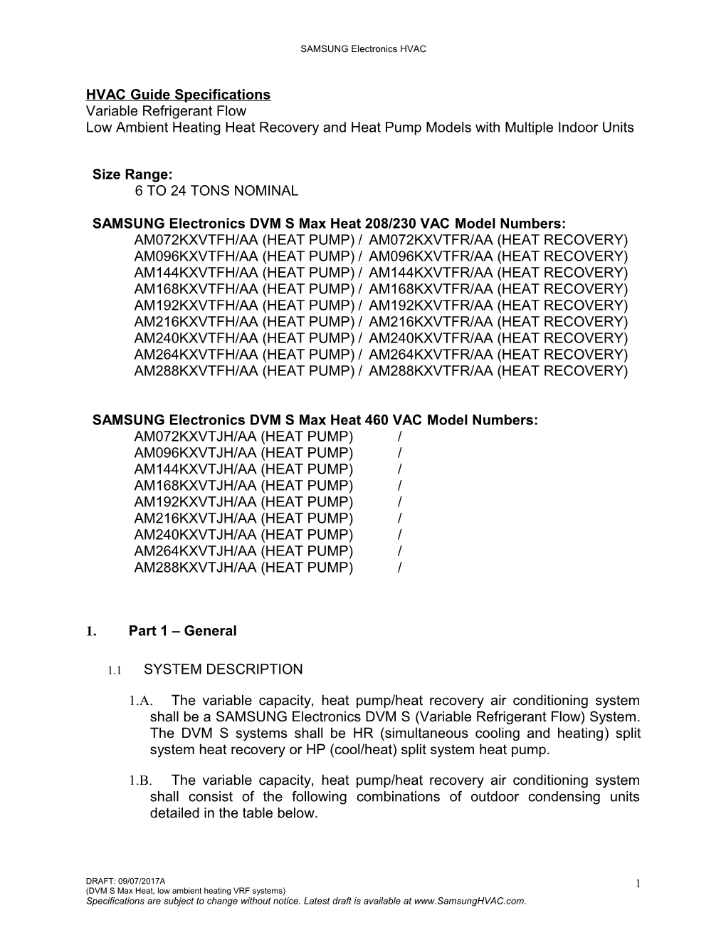 HVAC Guide Specifications s4