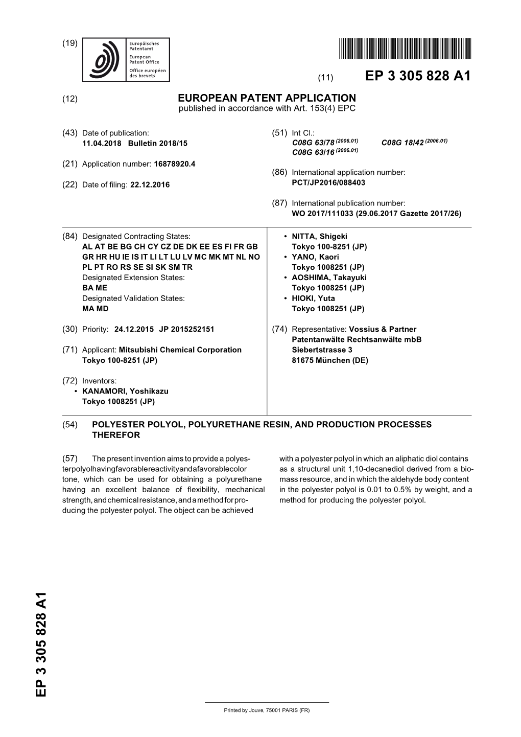 Polyester Polyol, Polyurethane Resin, and Production Processes Therefor