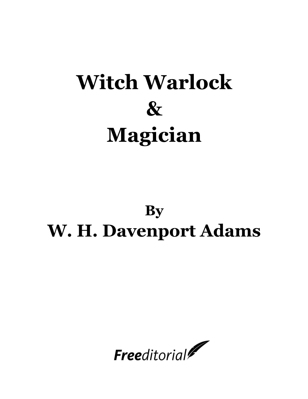 Witch Warlock & Magician