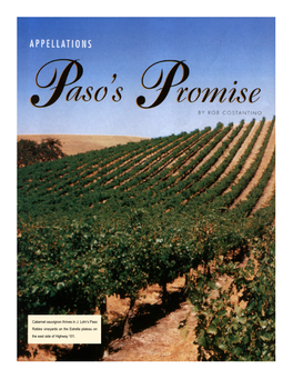 Cabernet Sauvignon Thrives in J. Lohr's Paso Robles Vineyards On