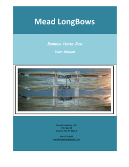 Mead Longbows