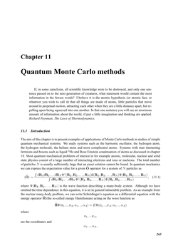 MHJ: Quantum Monte Carlo Methods