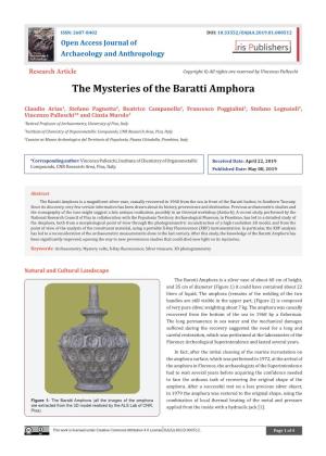 The Mysteries of the Baratti Amphora