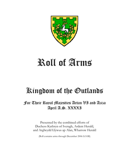 Roll of Arms