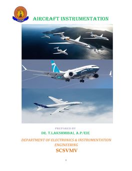 Aircraft Instru Aircraft Instrumentation Rumentation