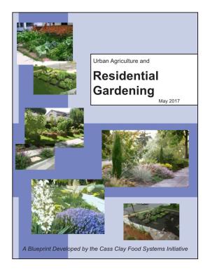 Residential Gardening May 2017
