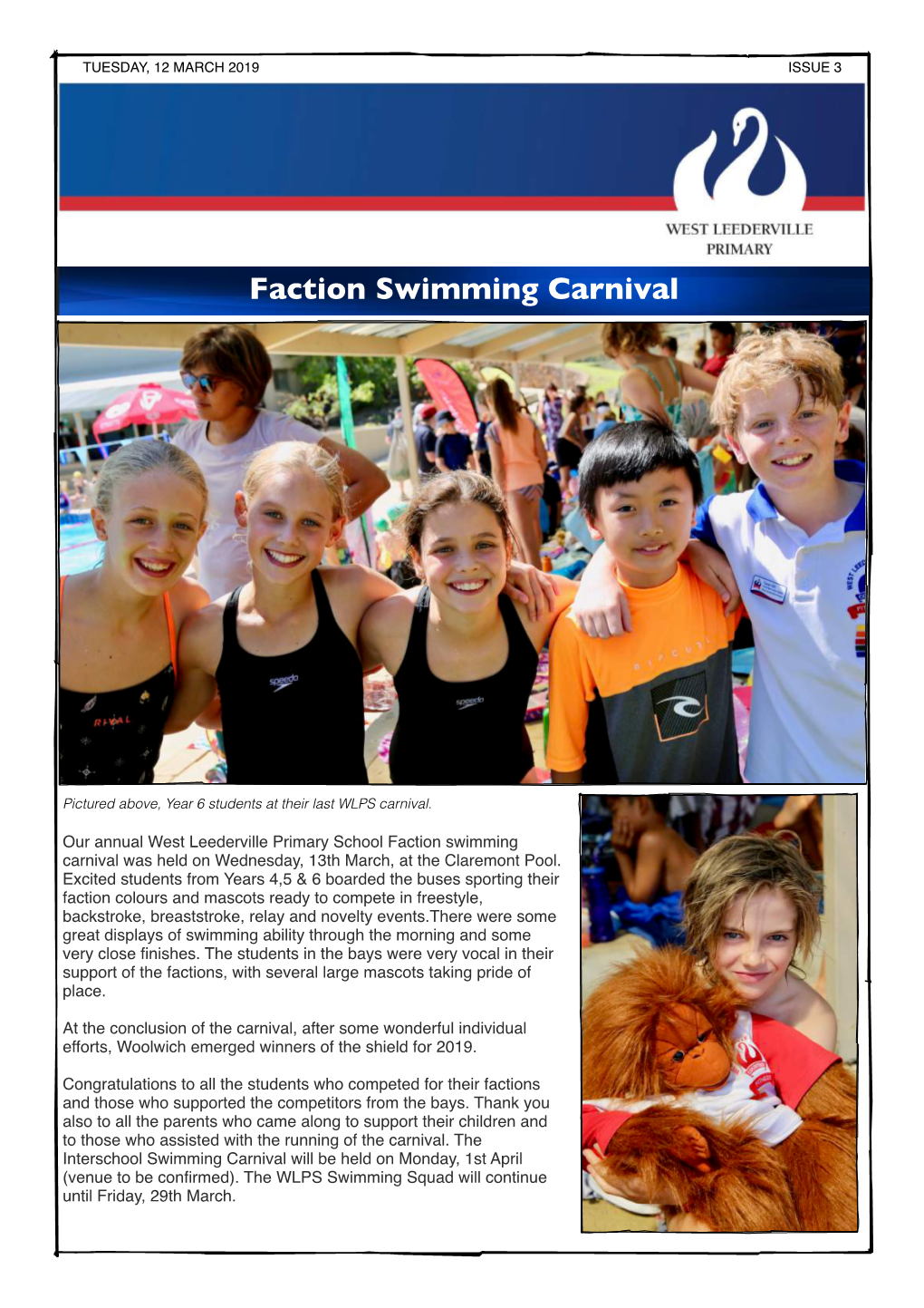 Faction Swimming Carnival