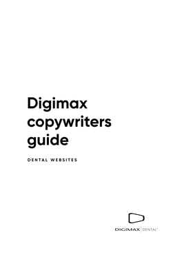 Digimax Copywriters Guide