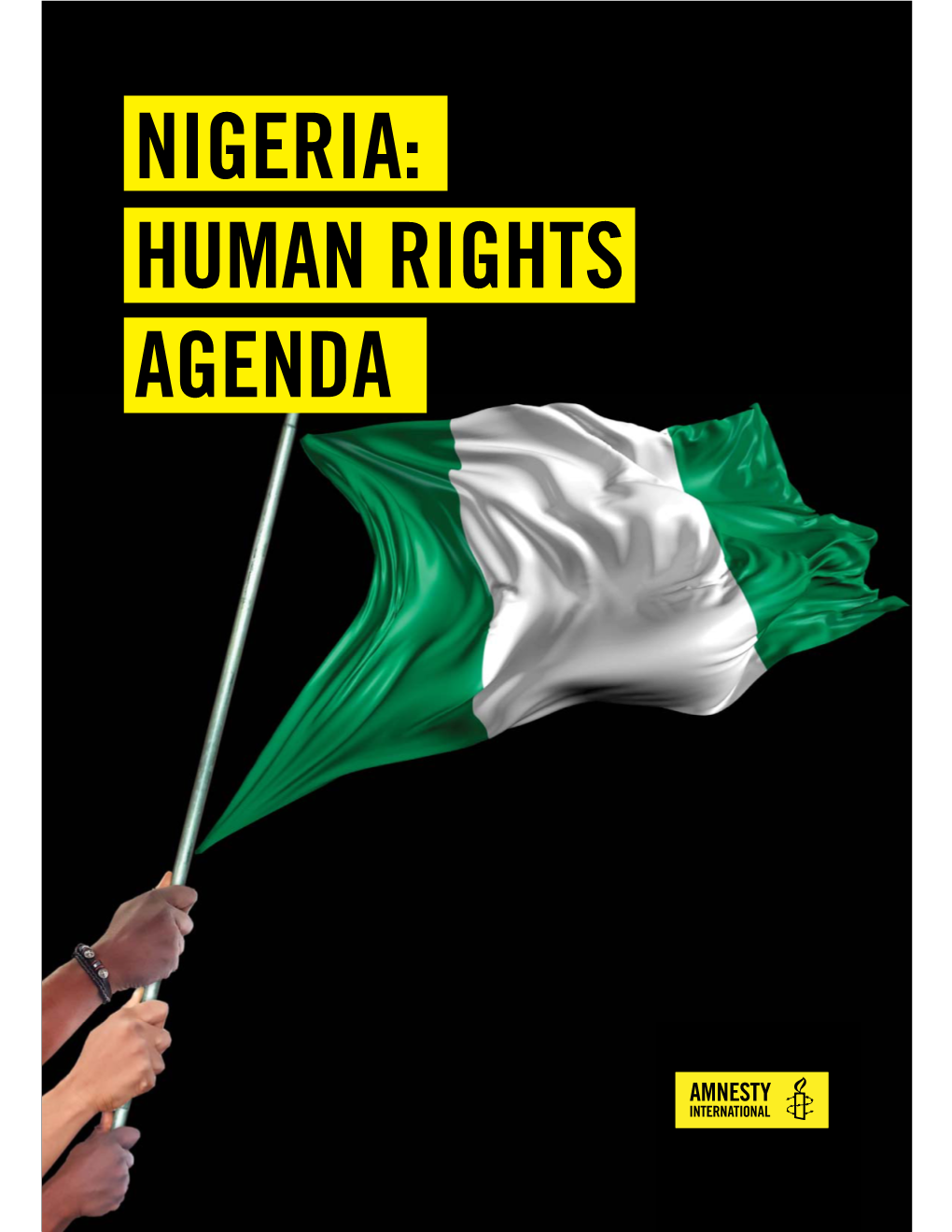 NIGERIA: HUMAN RIGHTS AGENDA Amnesty International Is a Global Movement of More Than 7 Million People Who Campaign for a World Where Human Rights Are Enjoyed by All