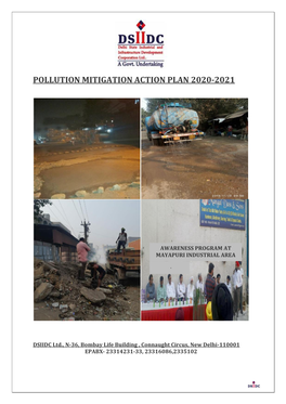Pollution Mitigation Action Plan 2020-21