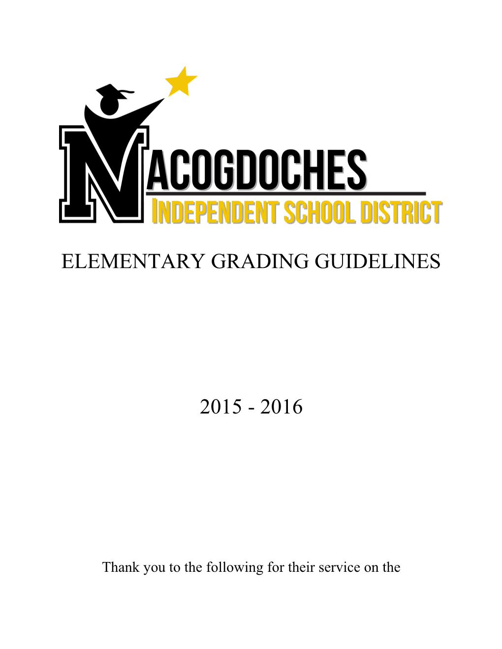 Nisd Elementary Grading Guidelines