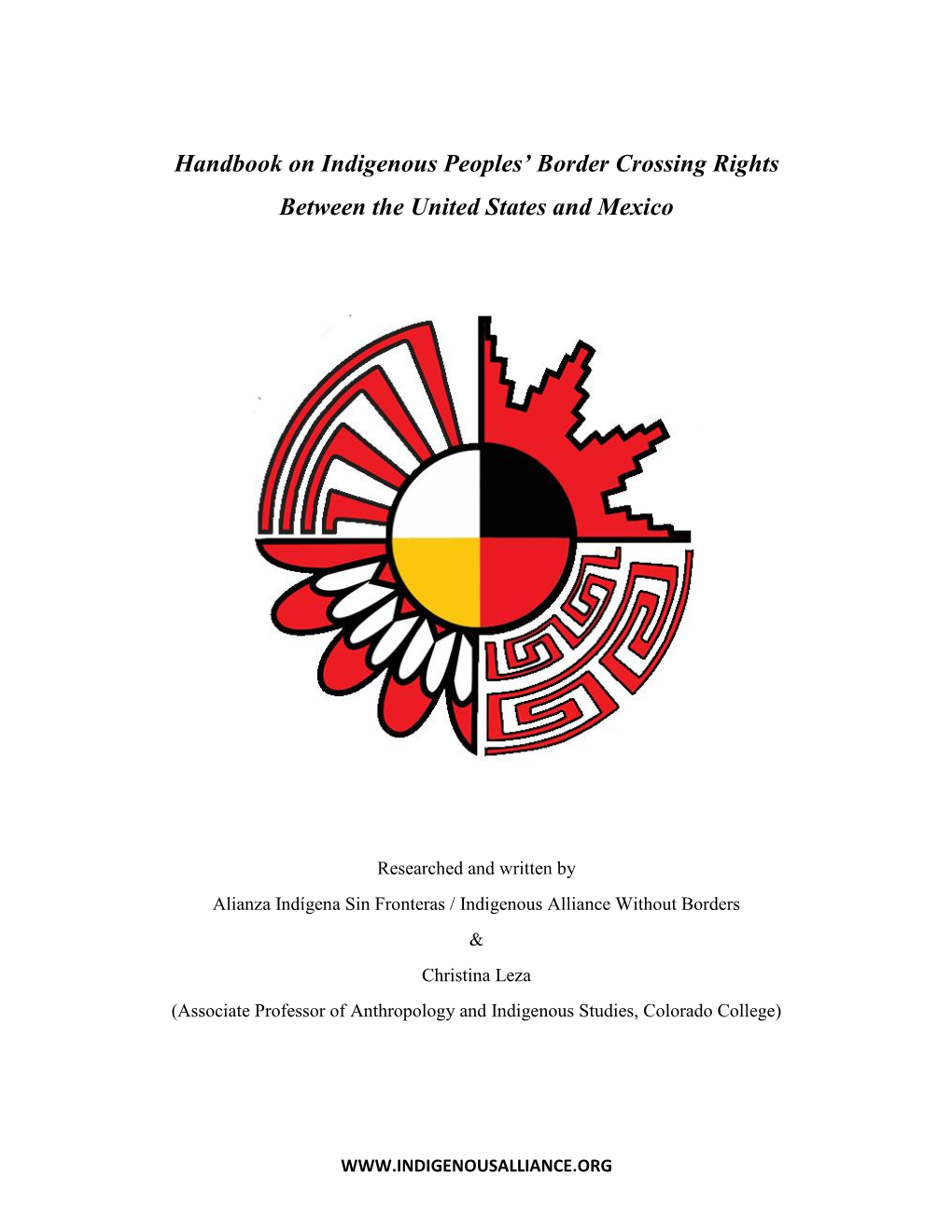 Handbook on Indigenous Peoples' Border Crossing Rights Between