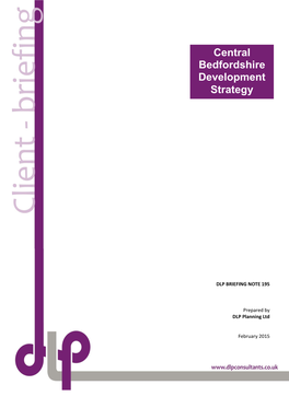 Central Bedfordshire Development Strategy