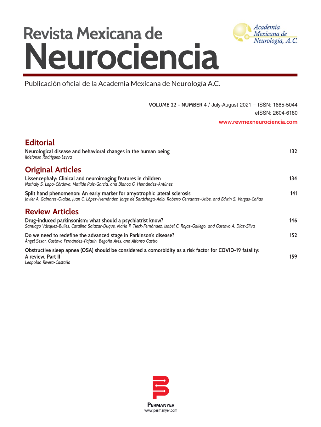 Split Hand Phenomenon: an Early Marker for Amyotrophic Lateral Sclerosis 141 Javier A