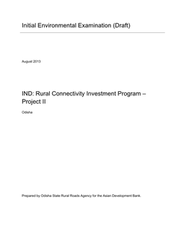 Rural Connectivity Investment Program – Project II