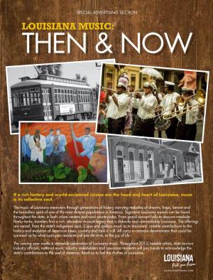 Louisiana MUSIC: Then & Now