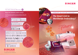 The Smart Link to Worldwide Embroidery !