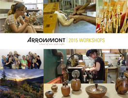 2015 Arrowmont Catalog.Pdf