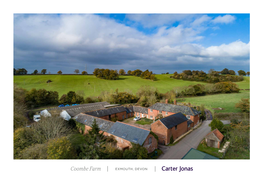 Coombe Farm EXMOUTH, DEVON COOMBE FARM EXE VIEW ROAD LYMPSTONE EXMOUTH DEVON EX8 5AZ