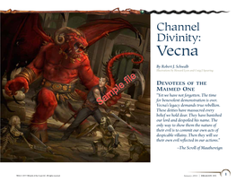 Channel Divinity: Vecna