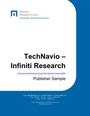 Technavio – Infiniti Research