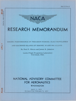 Research Memorandum