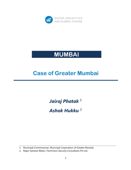 Case of Greater Mumbai