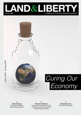 Curing Our Economy