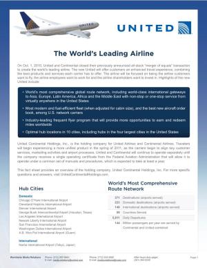The World's Leading Airline