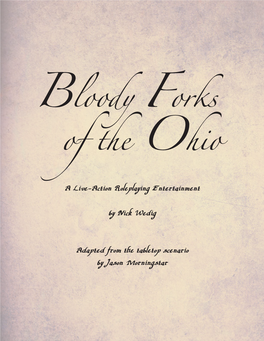Bloody Forks of the Ohio