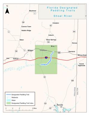 Florida Designated Paddling Trails Shoal River