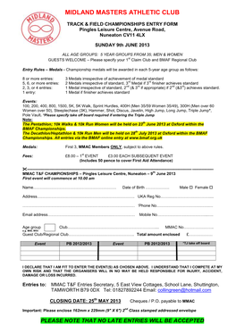 MMAC T&F Champs 09 June 13 Entry Form V2