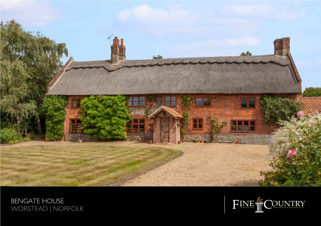 Bengate House Worstead | Norfolk As Pretty As a Picture