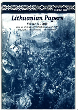 Lithuanian Papers