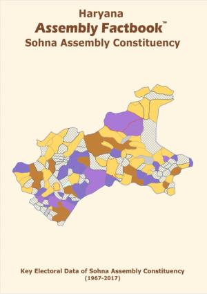 Sohna Assembly Haryana Factbook | Key Electoral Data of Sohna Assembly Constituency | Sample Book