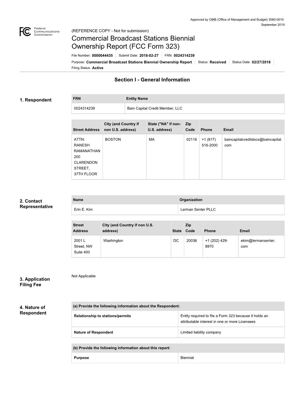 Licensing and Management System